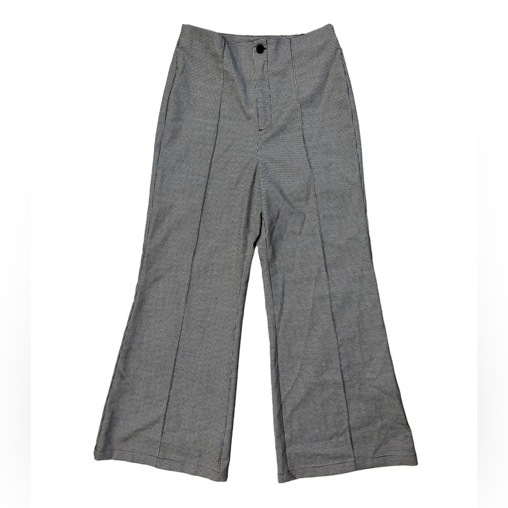 Reformation Houndstooth Wide-Leg Trousers - Picture 2 of 4